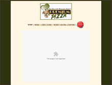 Tablet Screenshot of premiumpizza-sj.com